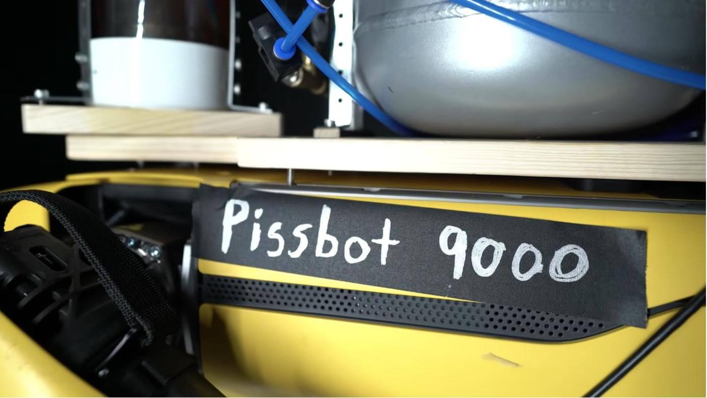 Pissbot 9000: 35 percent of the time, works every time Pissbot 9000: 35 percent of the time, works every time