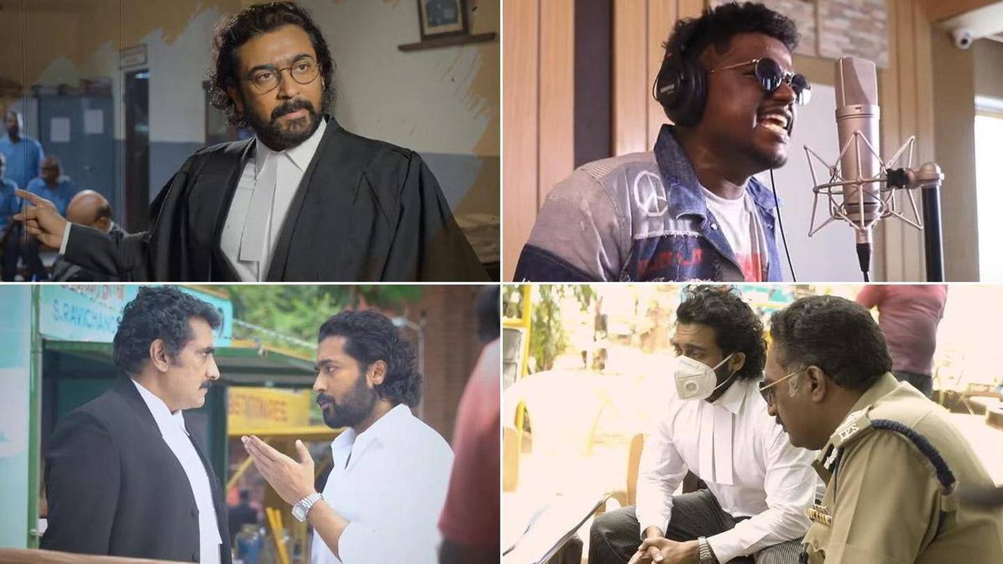 Arivu sounds super energetic in a catchy track Arivu sounds super energetic in a catchy track