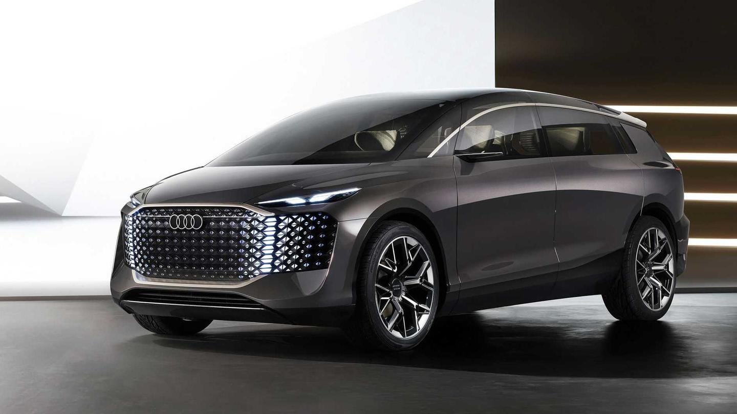 Audi Urbansphere with Level 4 autonomy and lounge chairs revealed