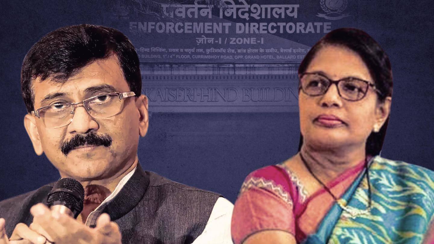 Patra Chawl scam: Sanjay Raut's wife Varsha appears before ED