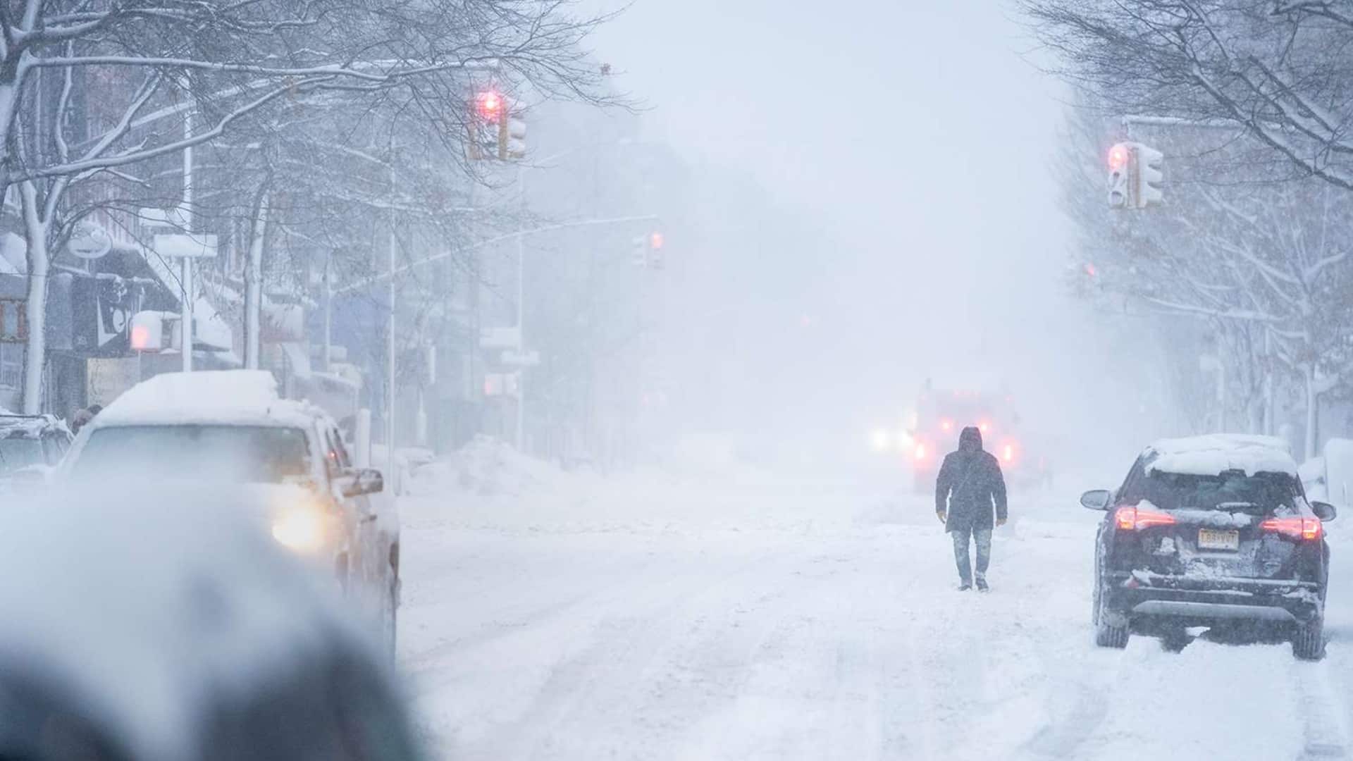Decade's fiercest winter storm paralyzes US Northeast, grounding 5,600 flights