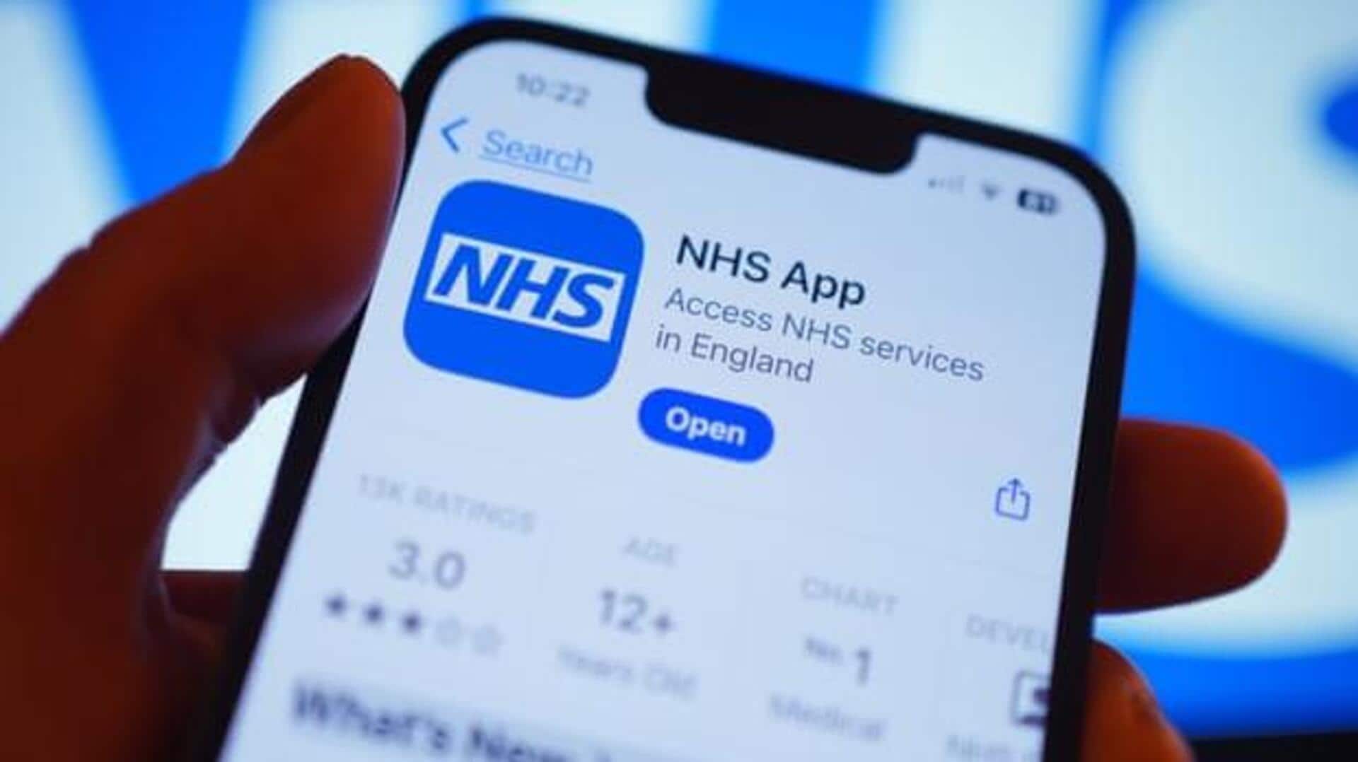 How NHS plans to use AI in its app