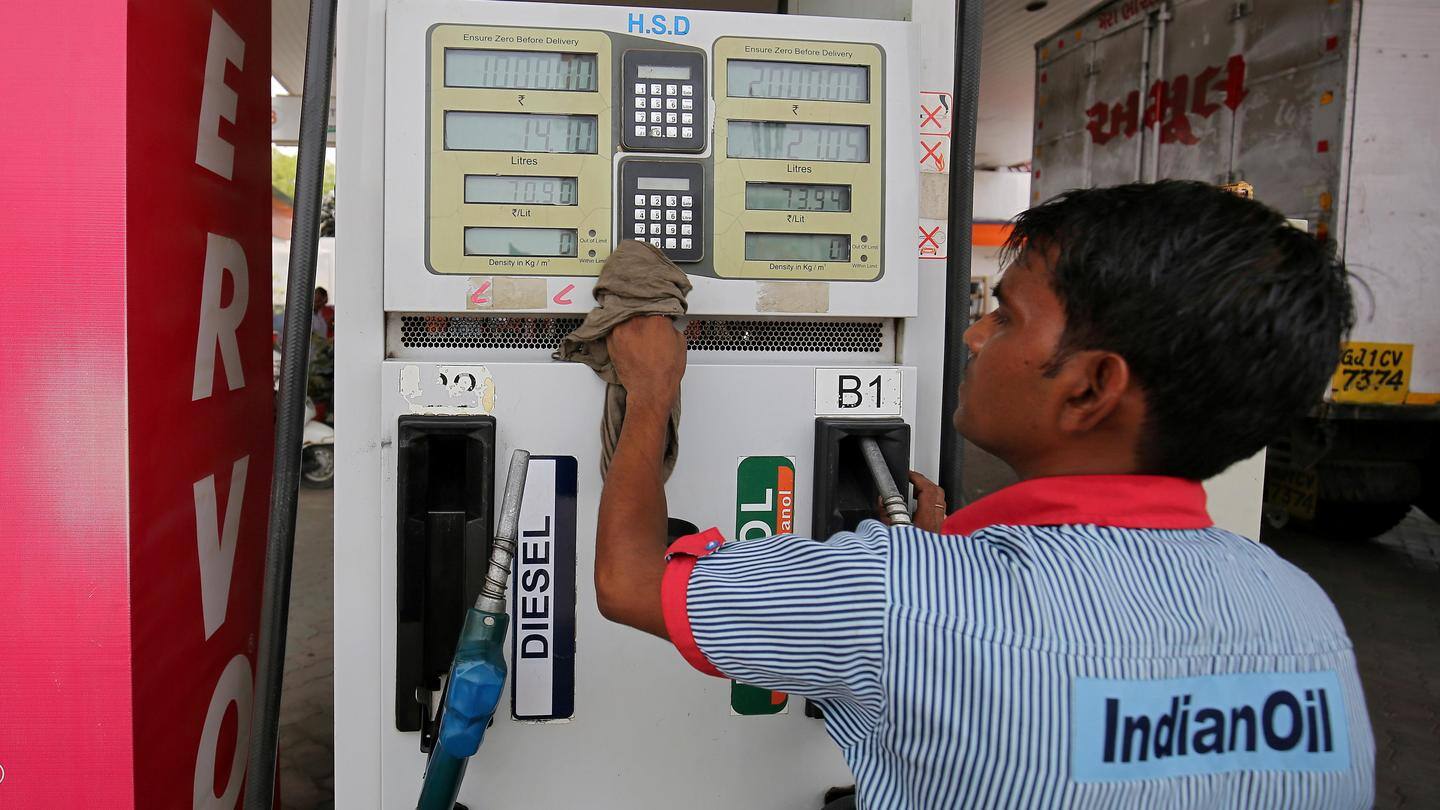 Fuel prices crossed Rs. 100 in many cities Fuel prices crossed Rs. 100 in many cities