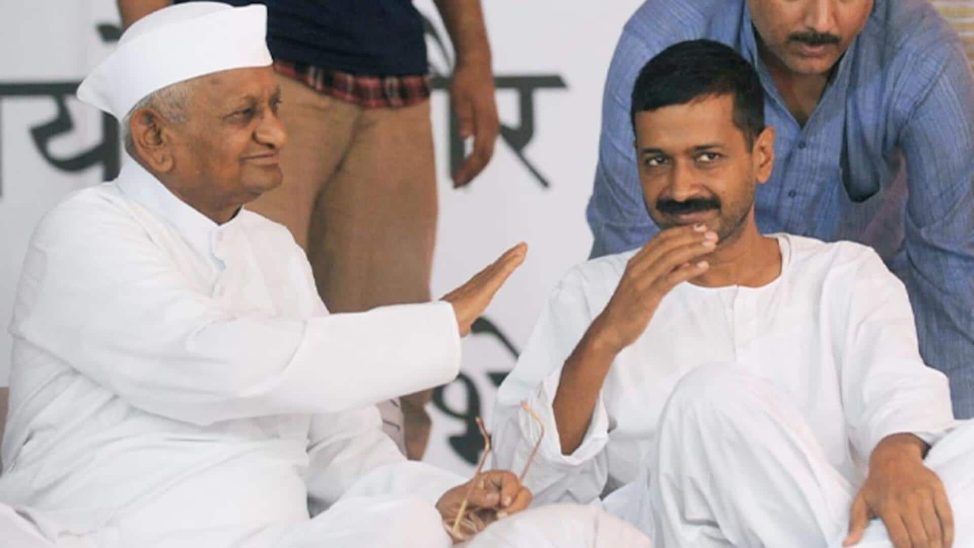 'Kejriwal focused on liquor': Anna Hazare as AAP faces defeat 