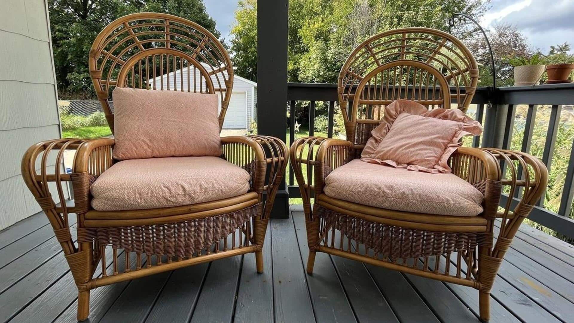 Rattan furniture: How to incorporate them into home decor