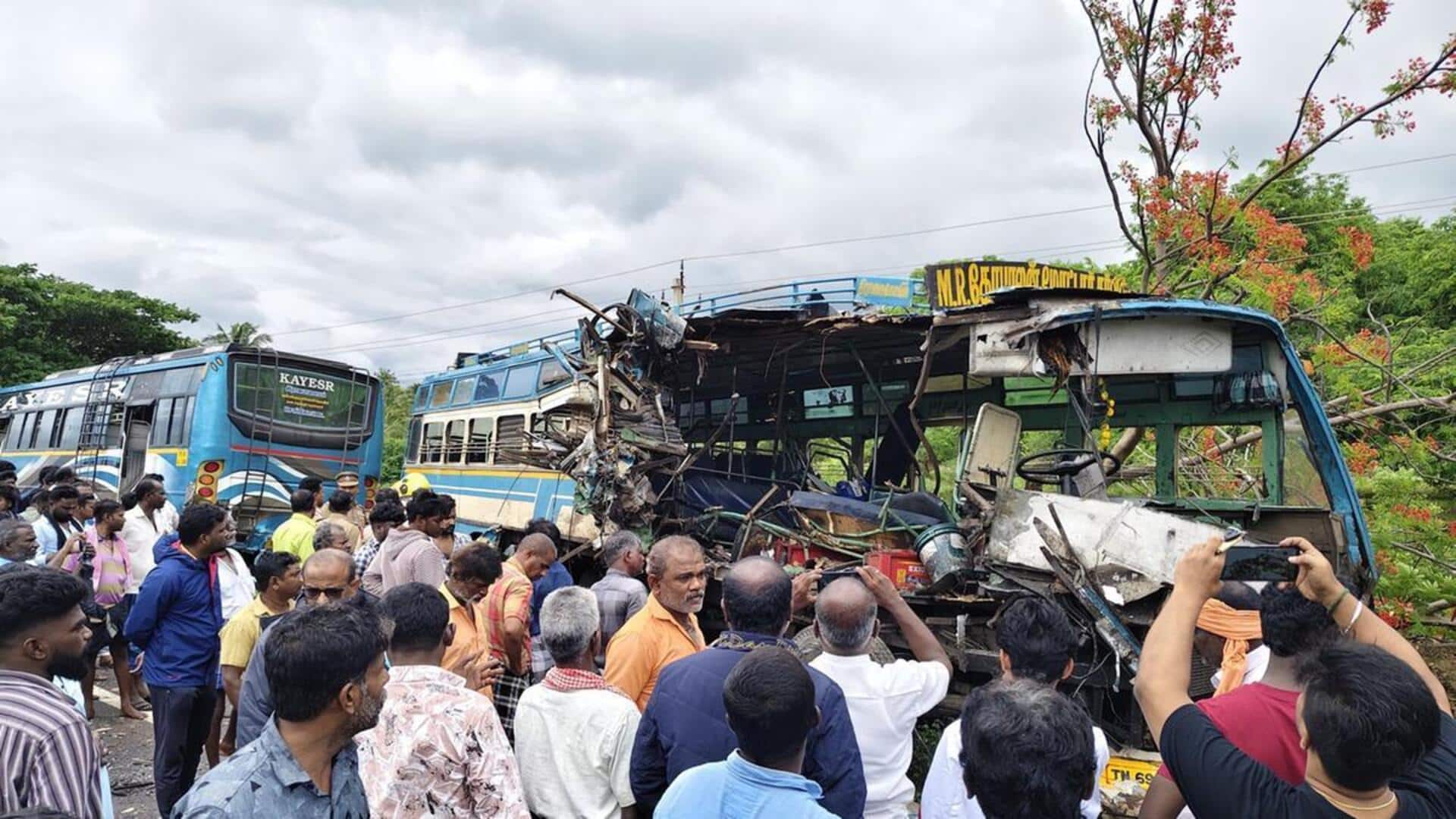 TN: 6 dead, over 35 injured in head-on bus collision