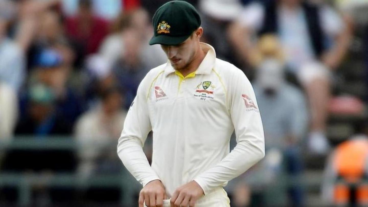 The infamous ball-tampering incident from 2018 The infamous ball-tampering incident from 2018