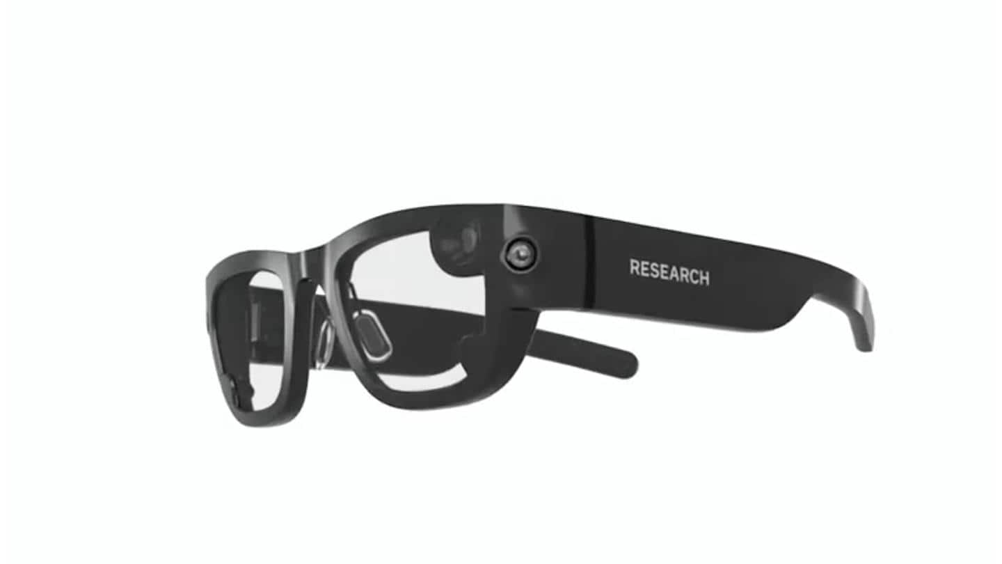 Facebook first mentioned 'connected glasses' project in January Facebook first mentioned 'connected glasses' project in January