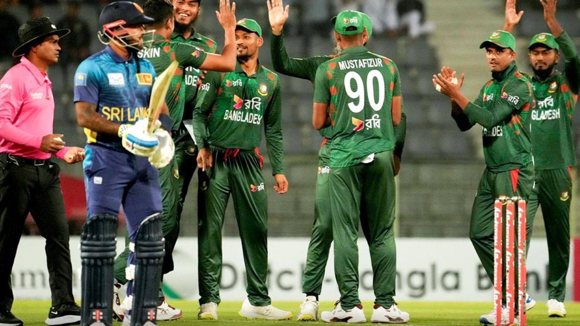 Bangladesh beat Sri Lanka in 2nd T20I, level series 1-1