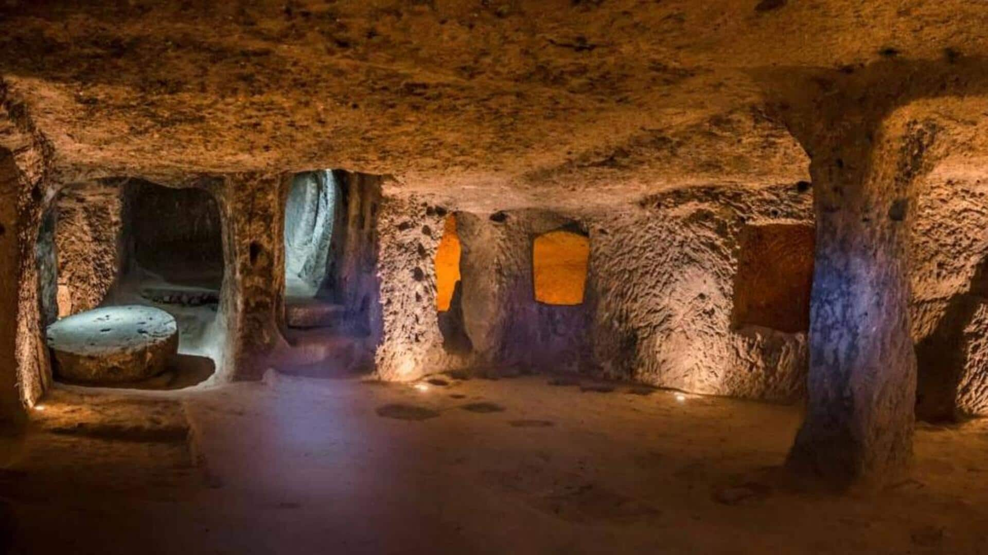 Unveiling the mysteries of Derinkuyu, Turkey's underground city