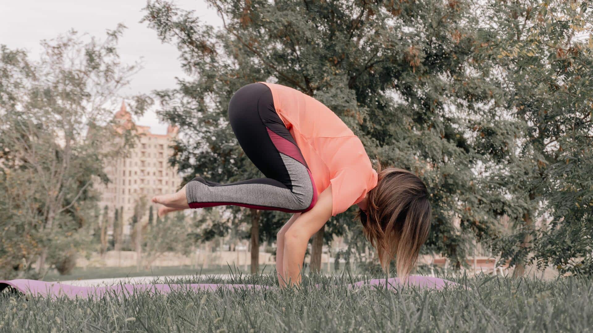 Try needle threading yoga for a stronger core