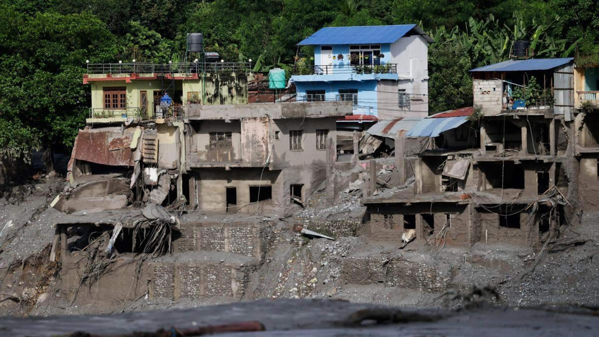 'Human-induced climate change' played role in Nepal-Tibet floods, study finds