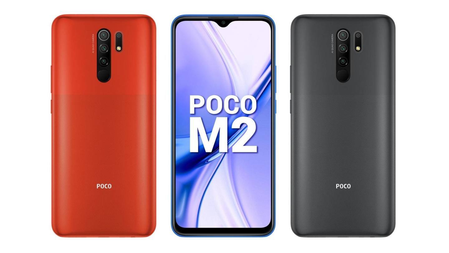 The phone has a Full-HD+ LCD display The phone has a Full-HD+ LCD display