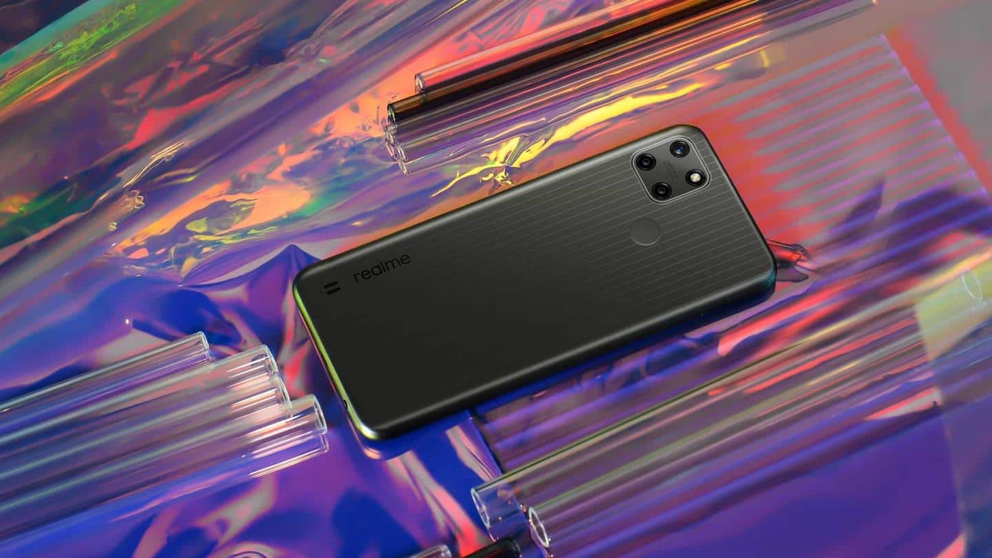 Realme C25Y, with a 50MP triple camera unit, goes official