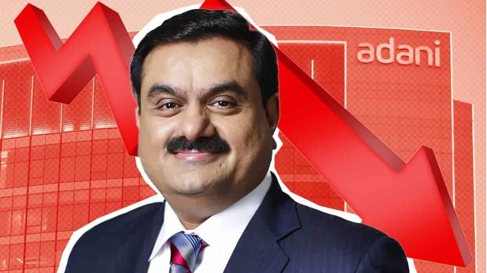 Why all Adani stocks are trading in red today