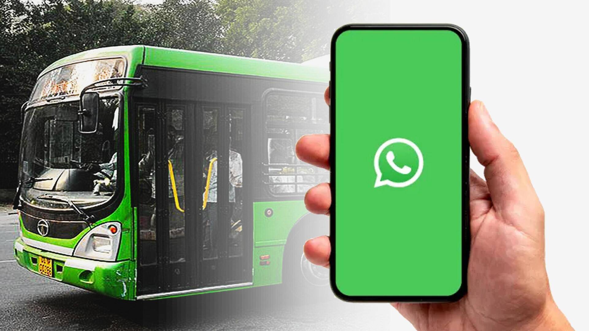 Here's how to book DTC bus tickets on WhatsApp