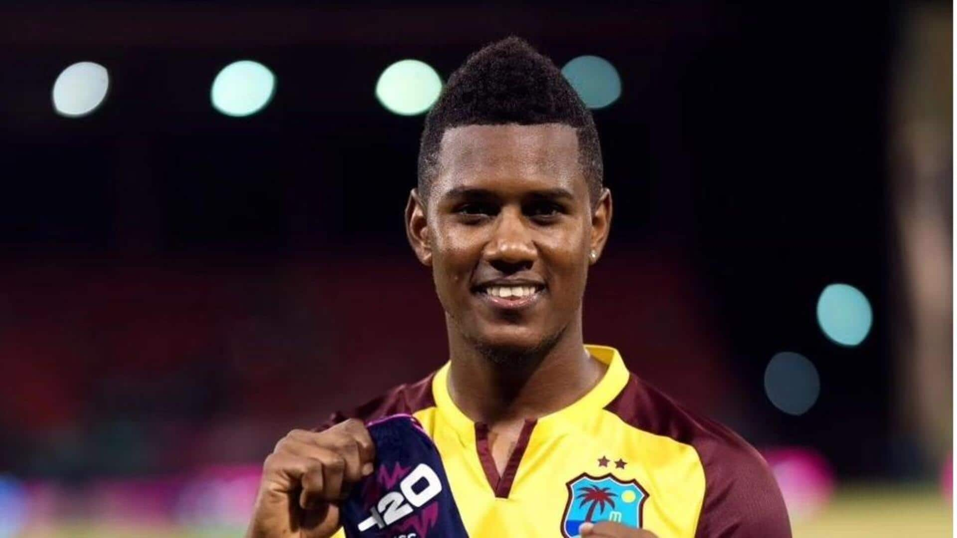 Akeal Hosein becomes first WI bowler with T20 WC fifer