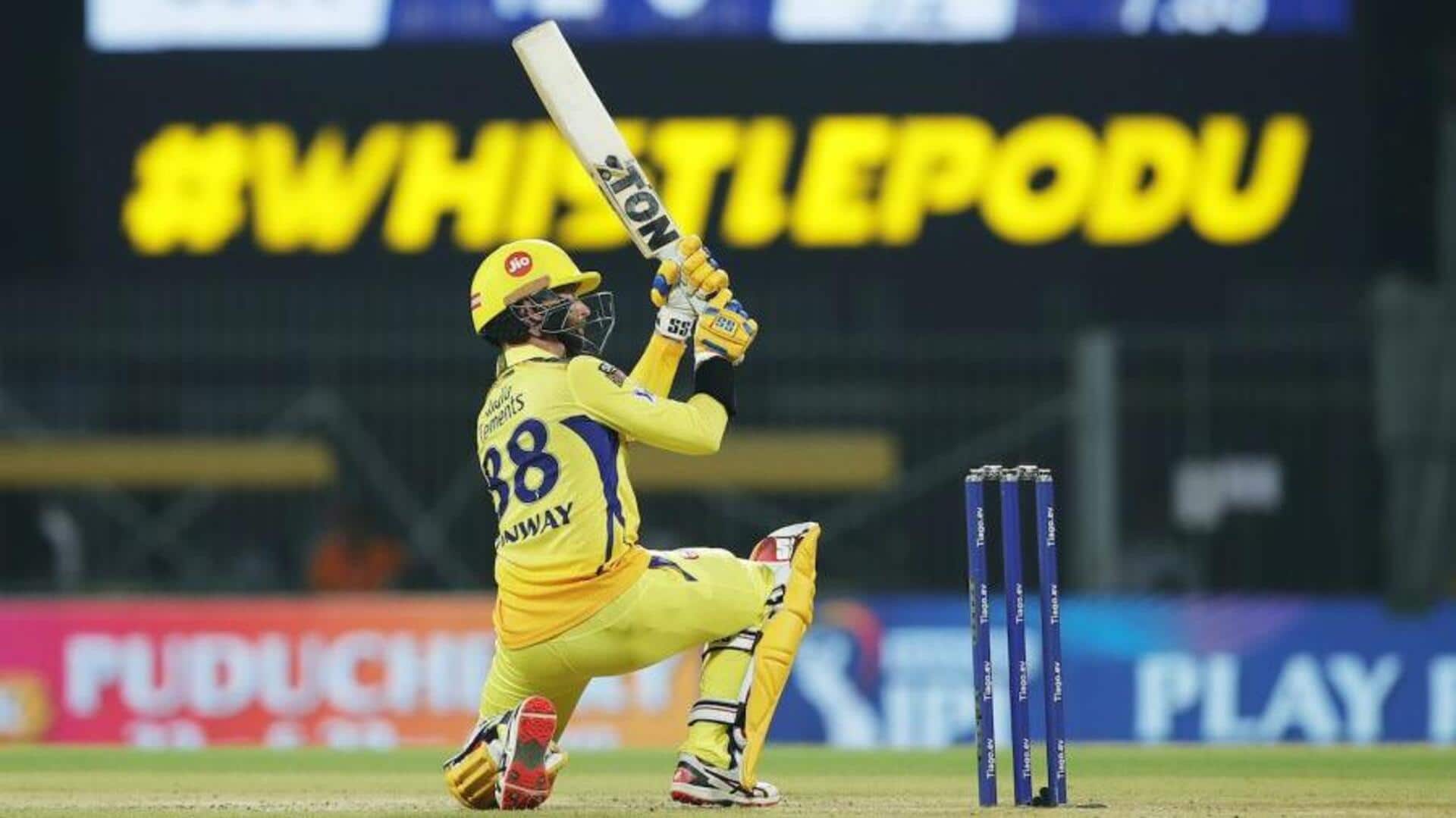 Devon Conway completes 150 sixes in T20s: Key stats Devon Conway completes 150 sixes in T20s: Key stats