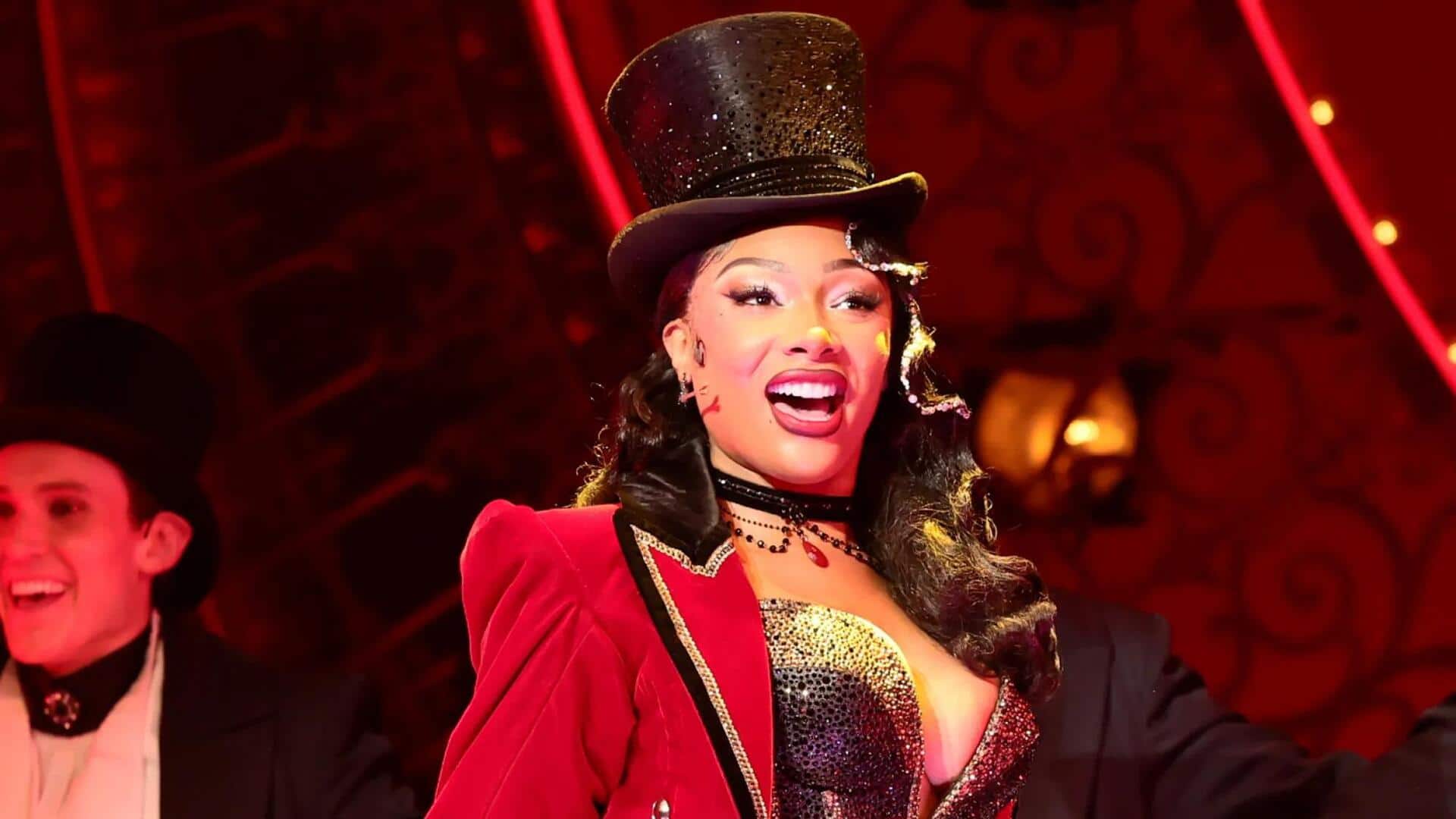 Why was Megan Thee Stallion suddenly hospitalized during Broadway show?