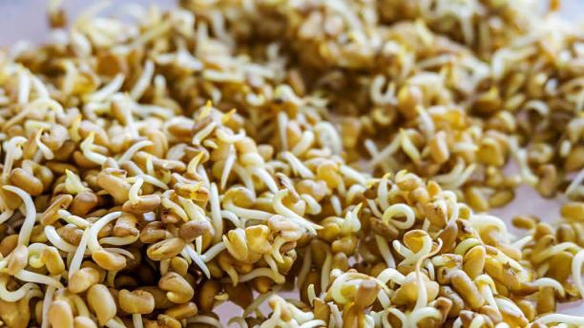 How to add sprouted fenugreek seeds to your diet 