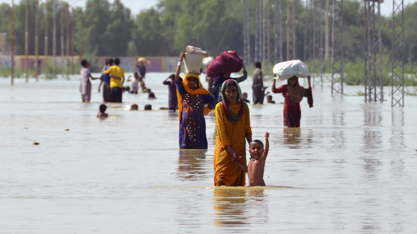 Pakistan floods: 1,300 casualties so far with over 5L displaced