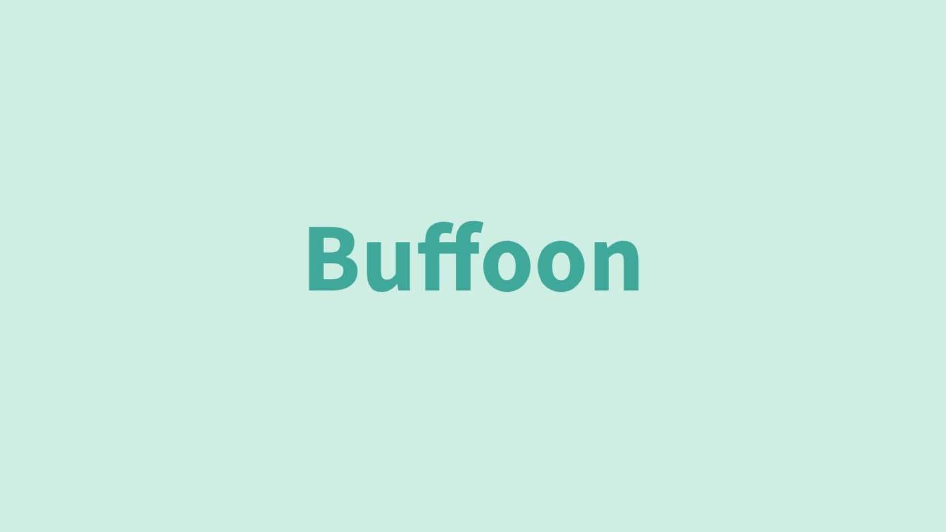 Word of the Day: Buffoon