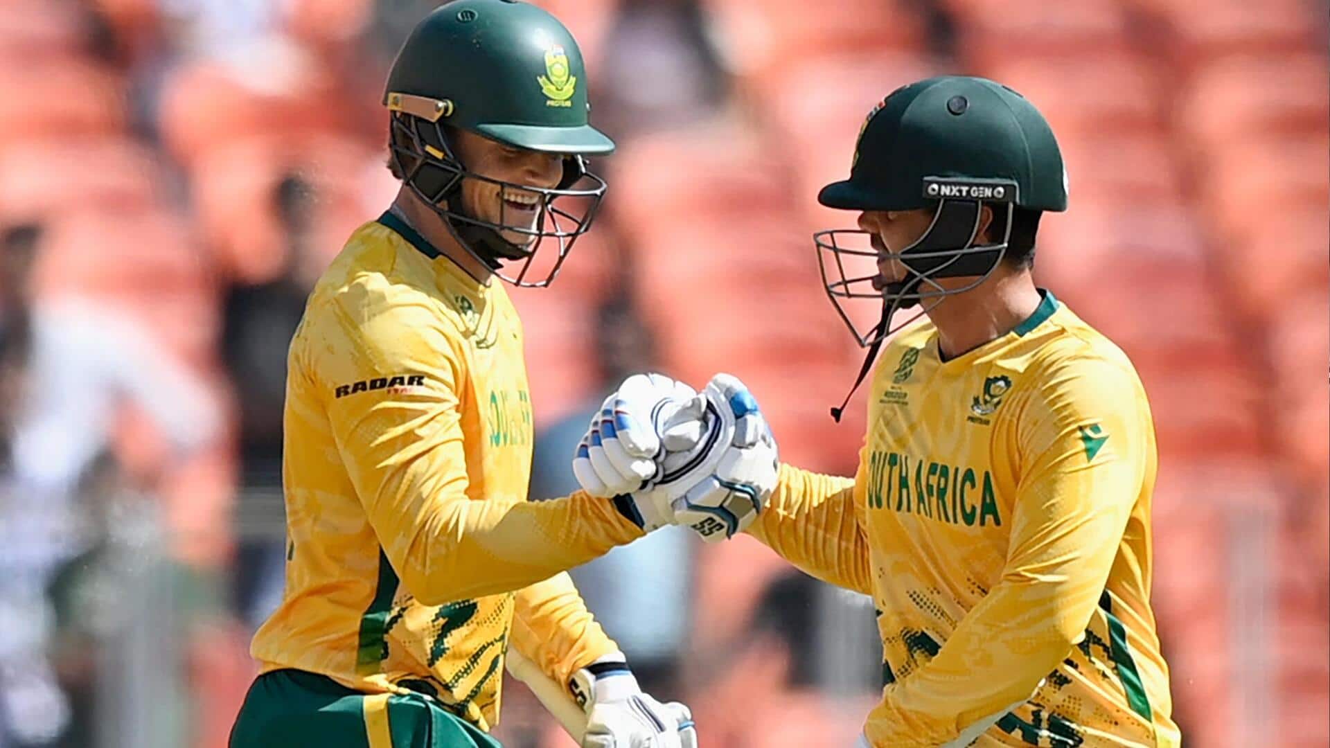 T20 World Cup: De Kock, Rickelton smash half-centuries against Afghanistan