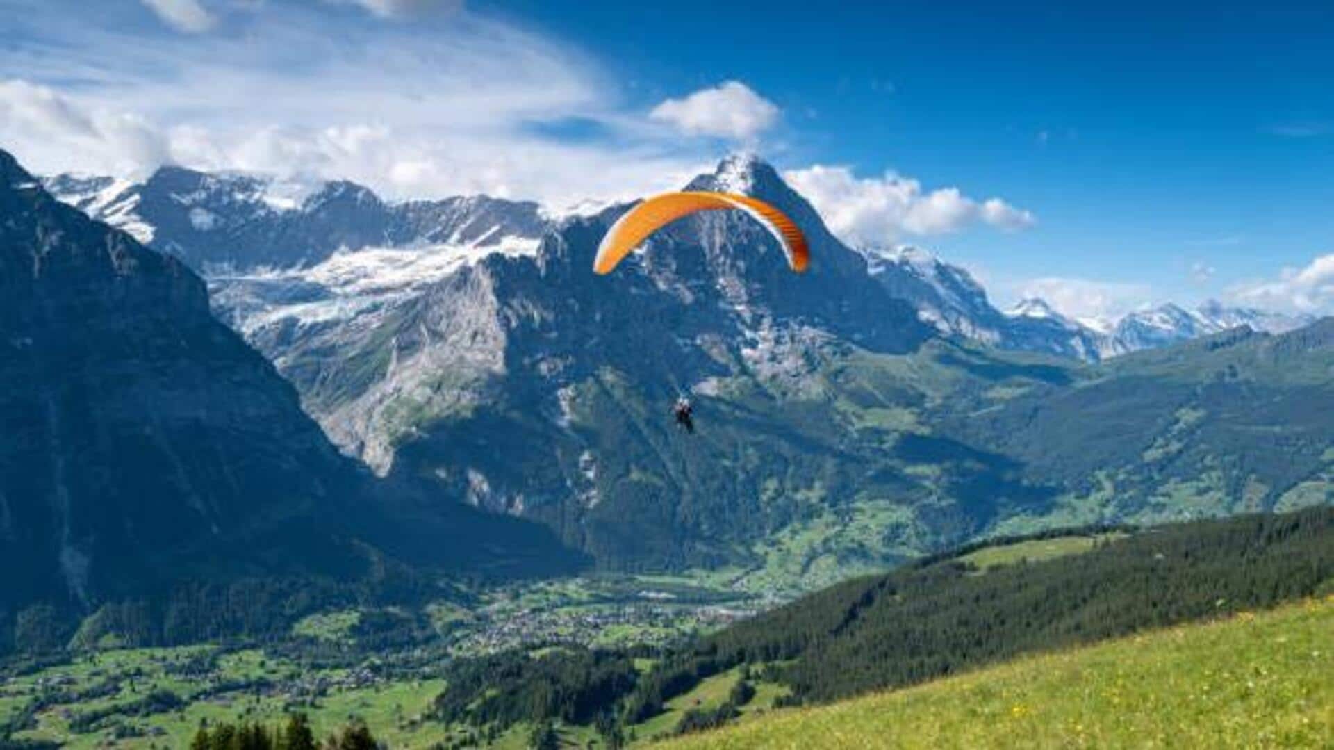 Top paragliding spots in Switzerland 