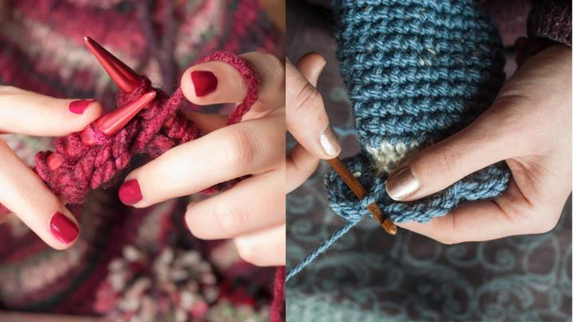 Untangling the choice: Knitting vs crocheting - know the difference