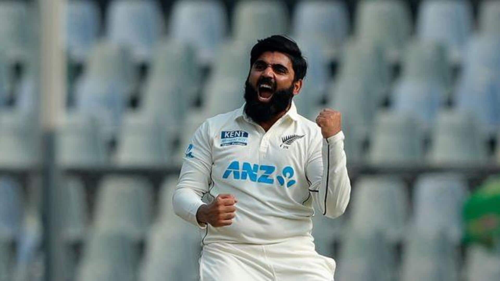 BAN vs NZ, Ajaz Patel accomplishes 50 Test wickets: Stats