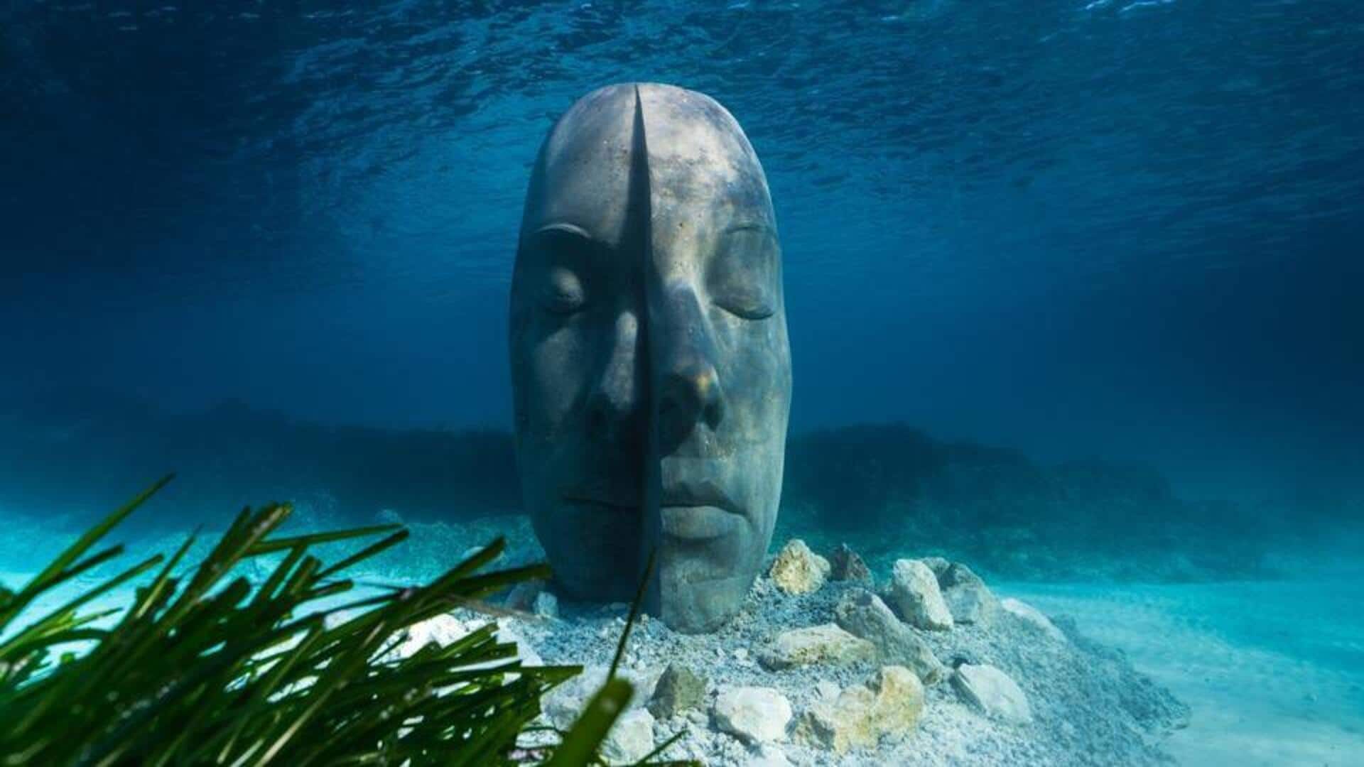 Where to see stunning underwater sculptures Where to see stunning underwater sculptures