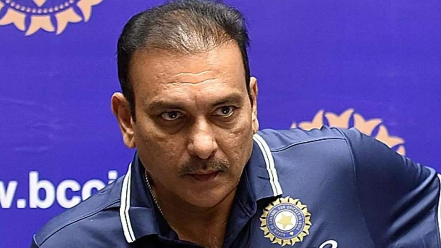 Ravi Shastri had tested positive during the fourth test Ravi Shastri had tested positive during the fourth test