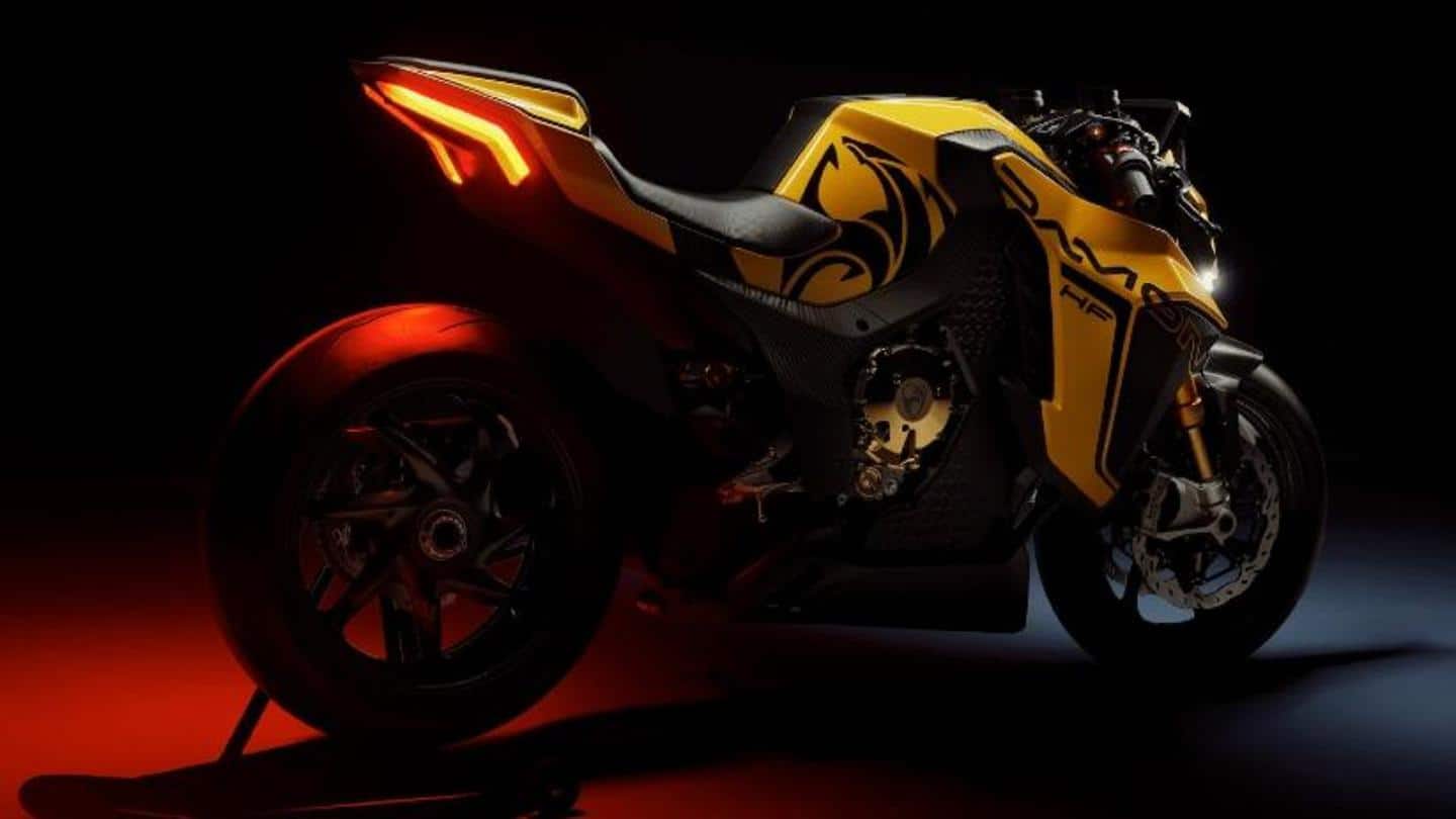 CES 2022: Damon Motors unveils 200hp HyperFighter electric motorcycle