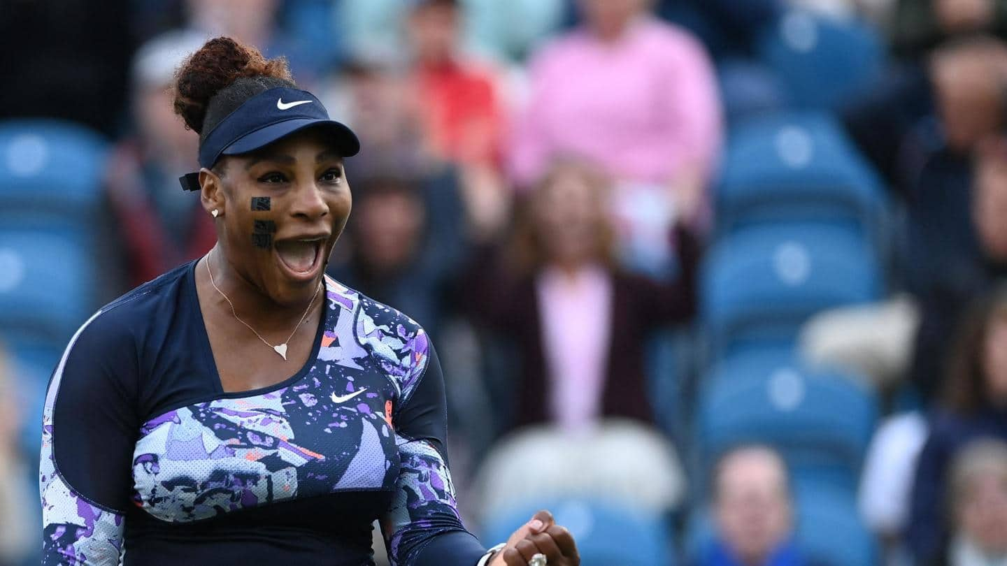 Eastbourne International: Serena and Jabeur reach doubles semi-finals