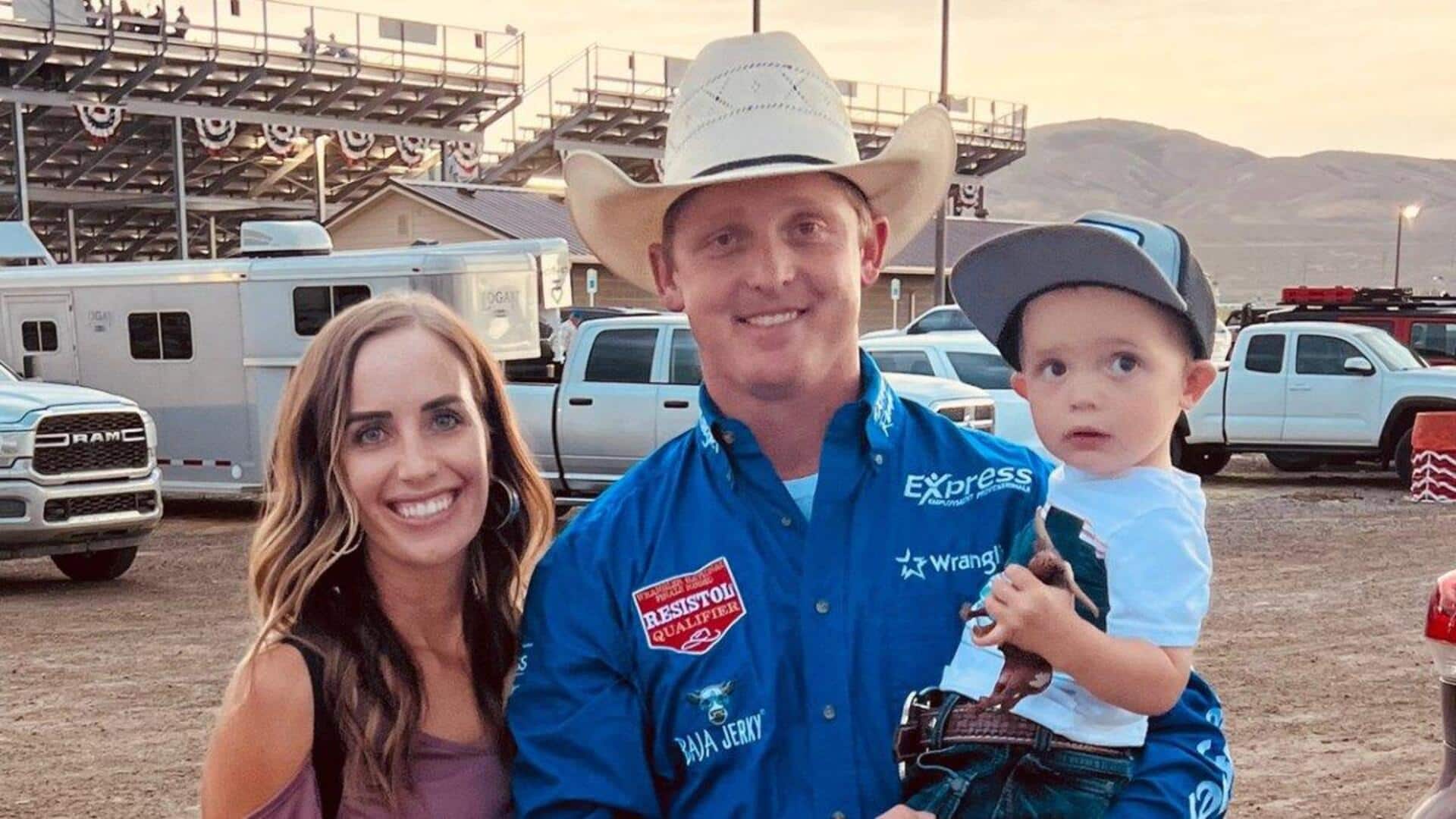 Spencer Wright's 3yr old son dies two weeks post-drowning accident