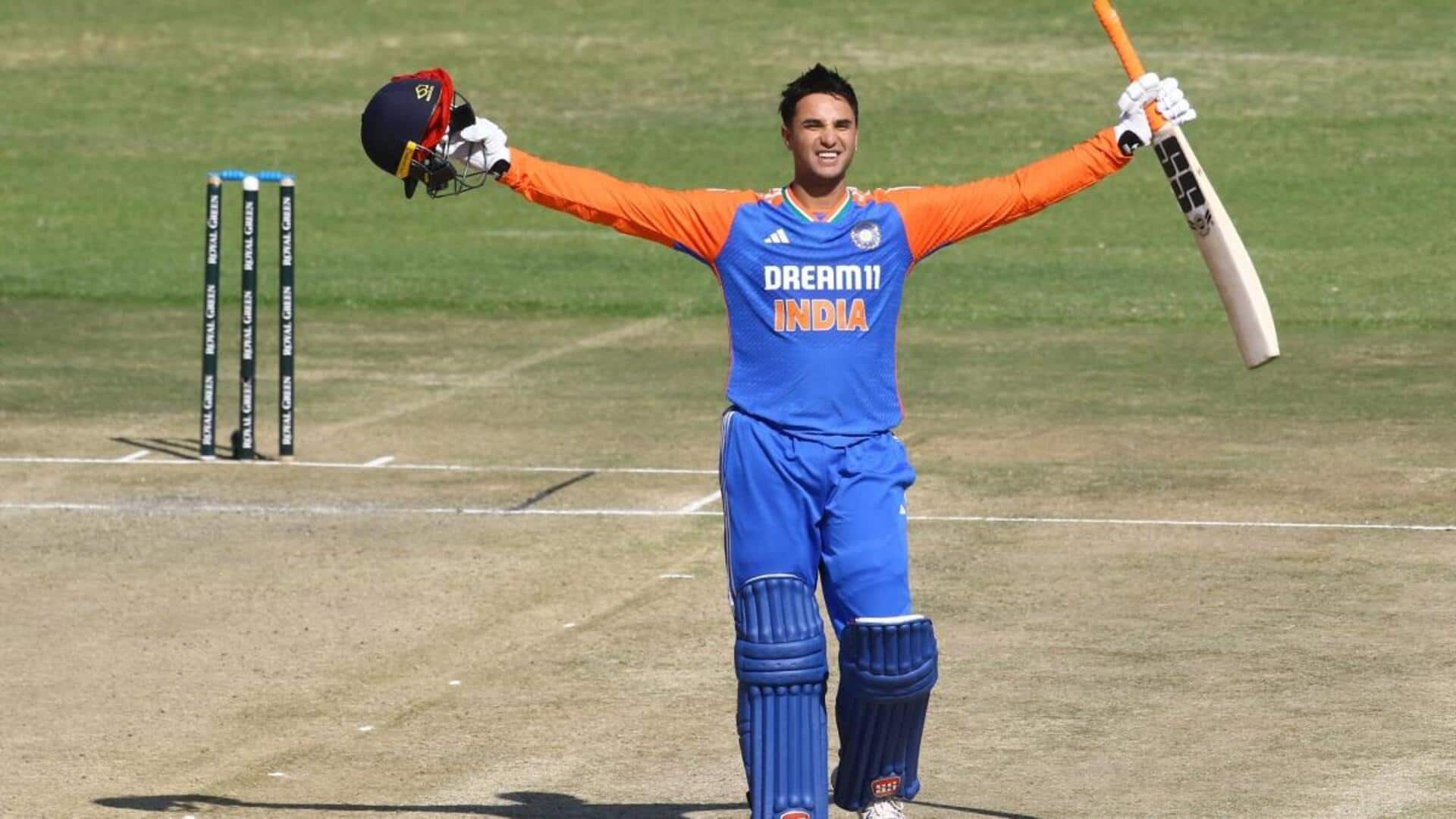 Abhishek Sharma becomes sixth Indian with multiple T20I centuries: Stats