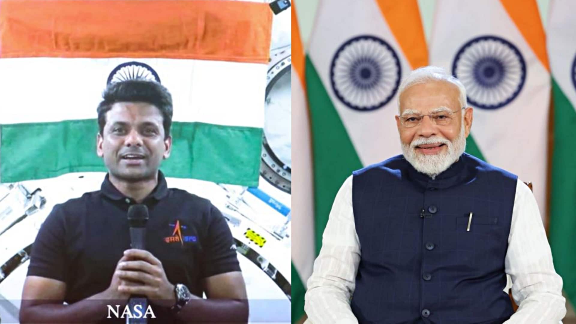 PM Modi interactúa con Shubhanshu Shukla después de un atractivo de ISS exitoso PM Modi interactúa con Shubhanshu Shukla después de un atractivo de ISS exitoso