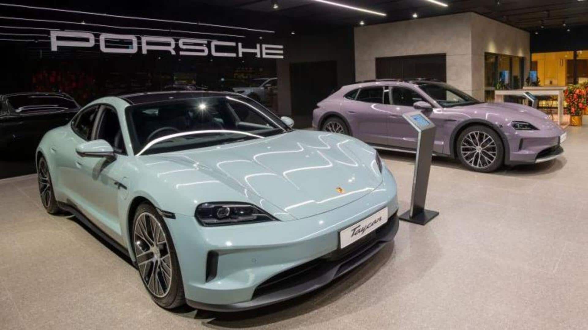 Porsche shares plummet over 7% as EV rollout faces delays