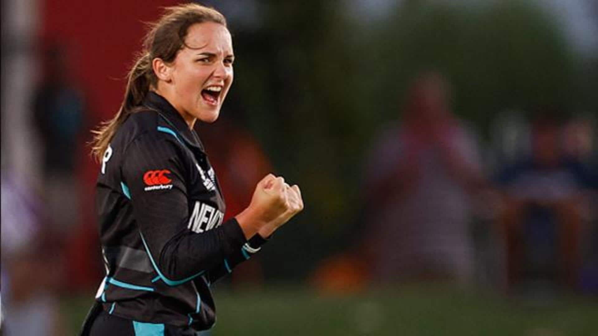 Amelia Kerr becomes third NZ bowler with 100 WODI wickets 