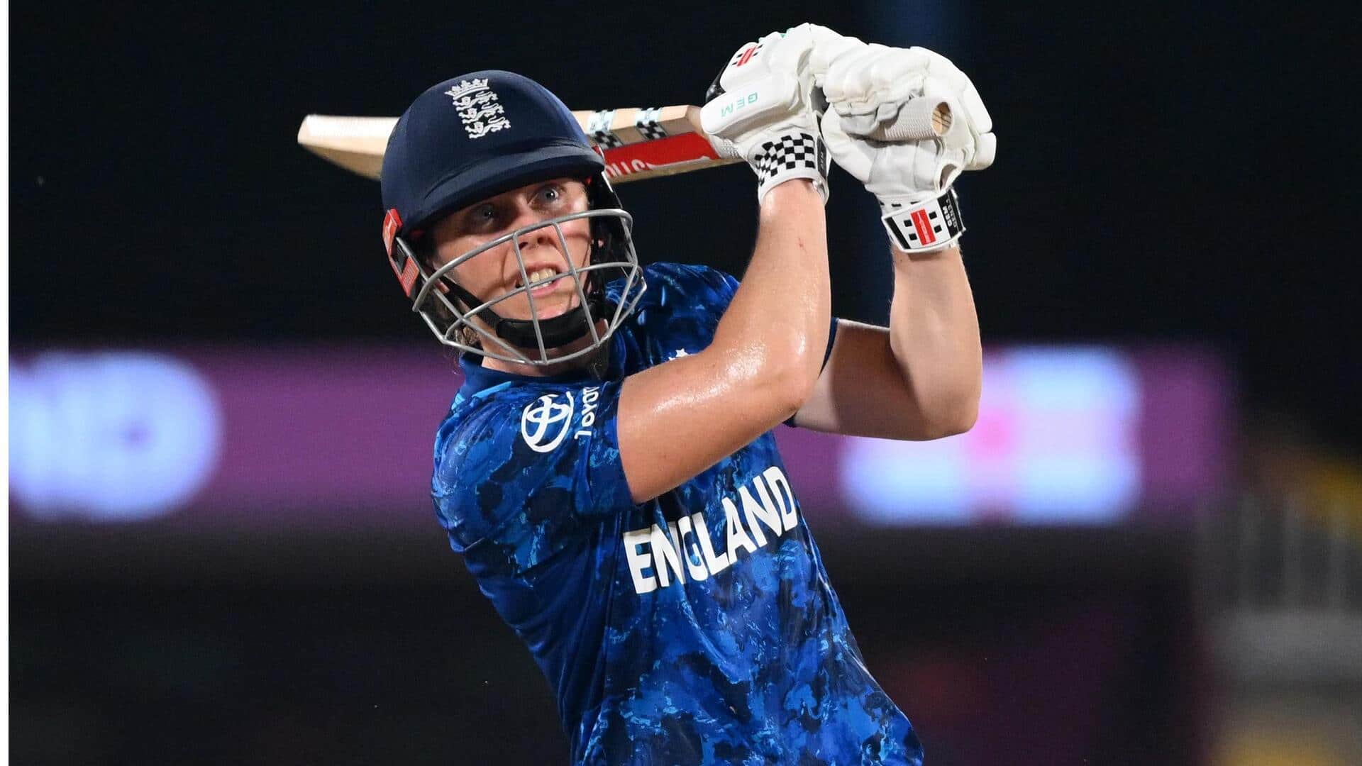 WODI WC: Heather Knight's unbeaten 79 helps England beat Bangladesh
