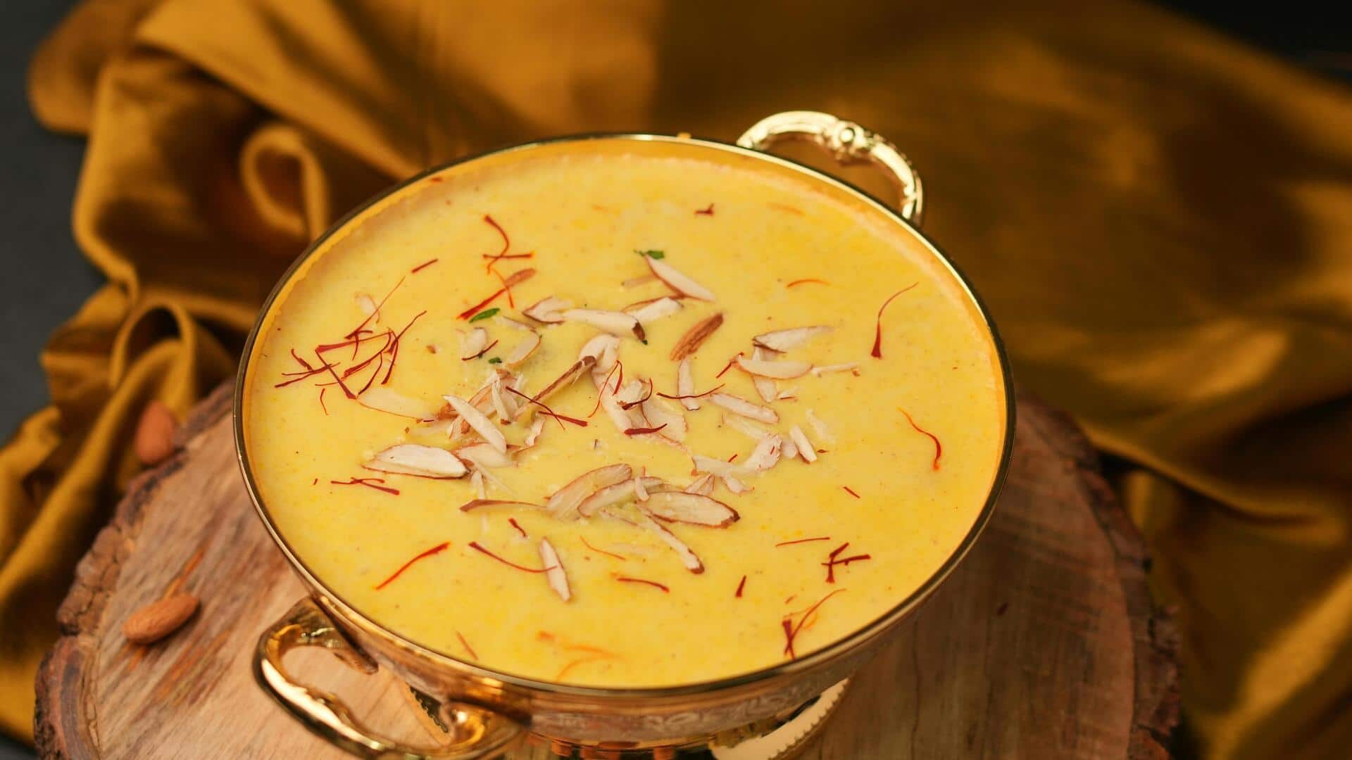 Add a touch of luxury with these saffron desserts