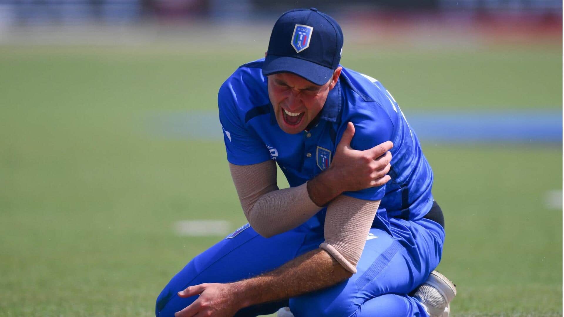 T20 WC: Italy captain Wayne Madsen dislocates shoulder vs Scotland