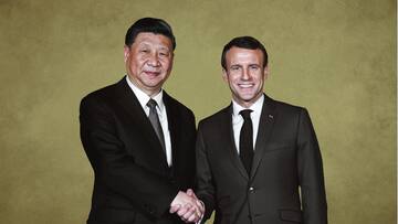 Relying on you to sway Russia: Emmanuel Macron tells Jinping