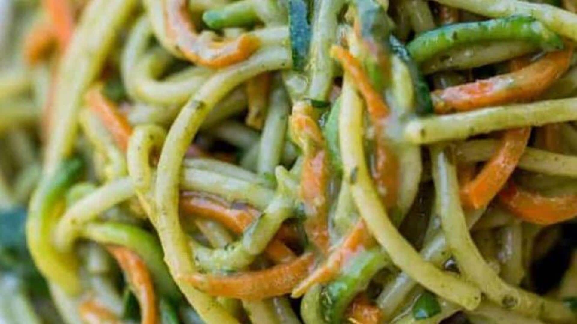 Cook authentic Thai green curry spaghetti with this recipe
