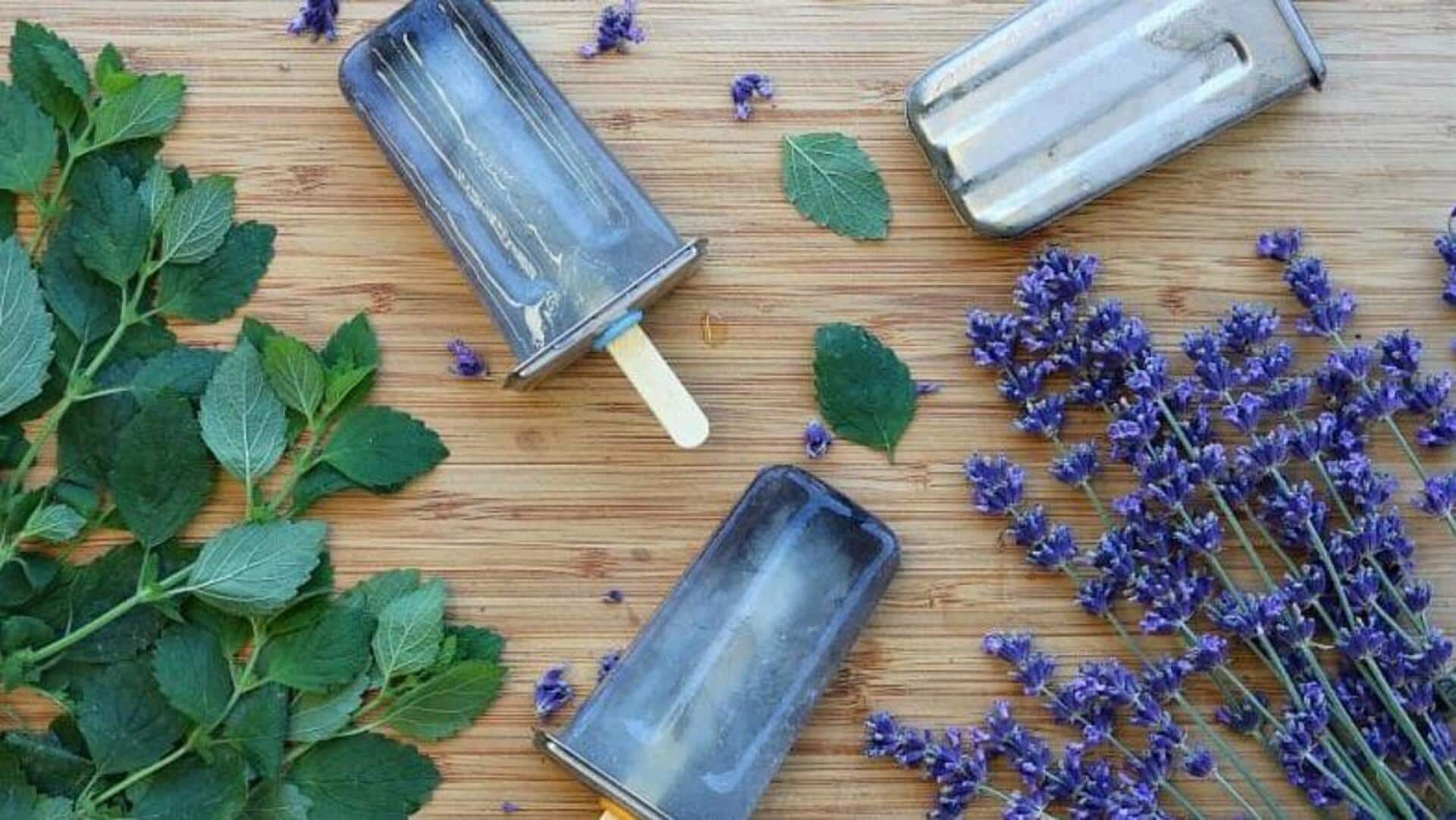 Recipe: Beat the heat with these lavender lemonade popsicles