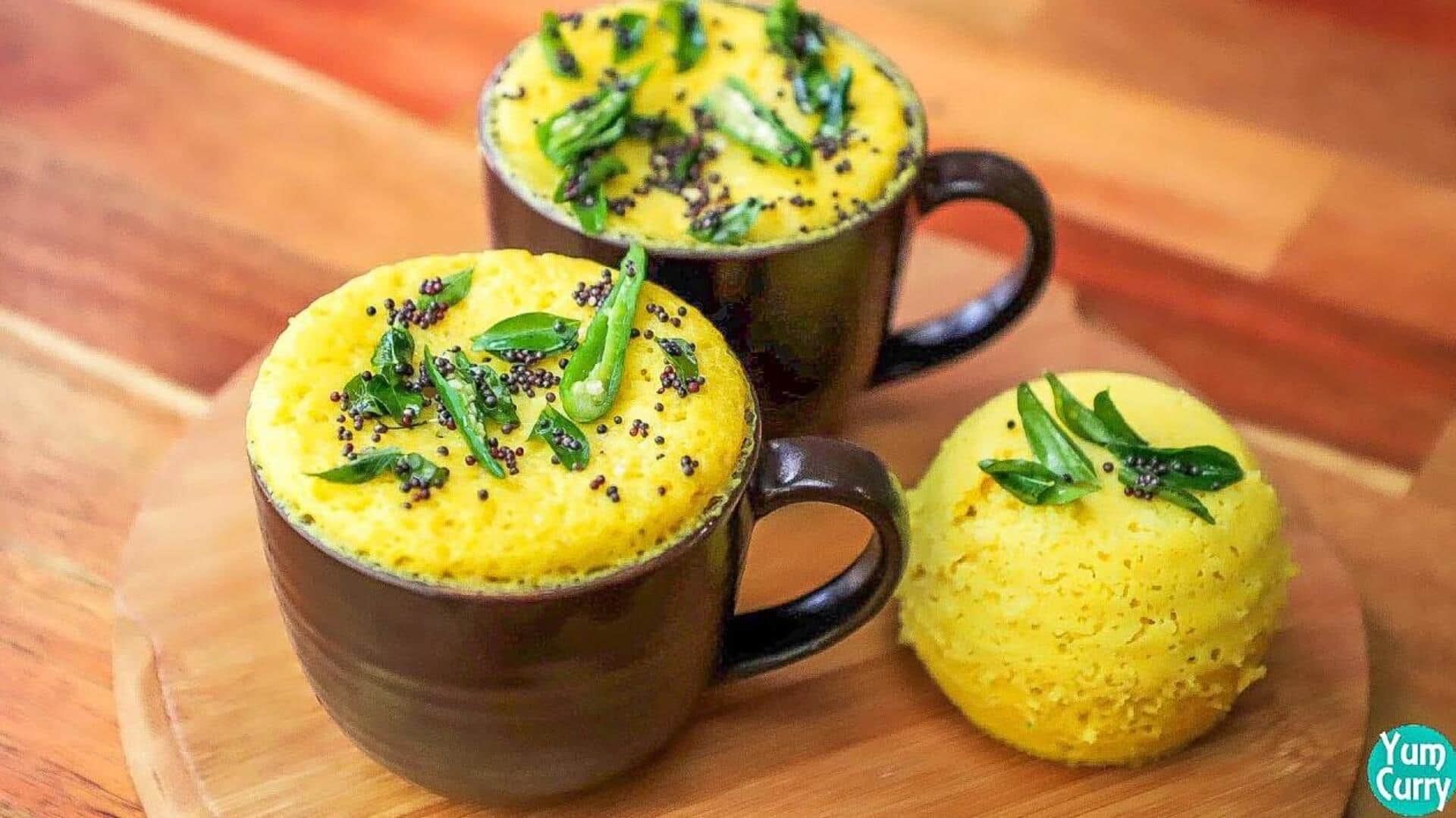 Indian breakfast in a mug: Quick microwave meals