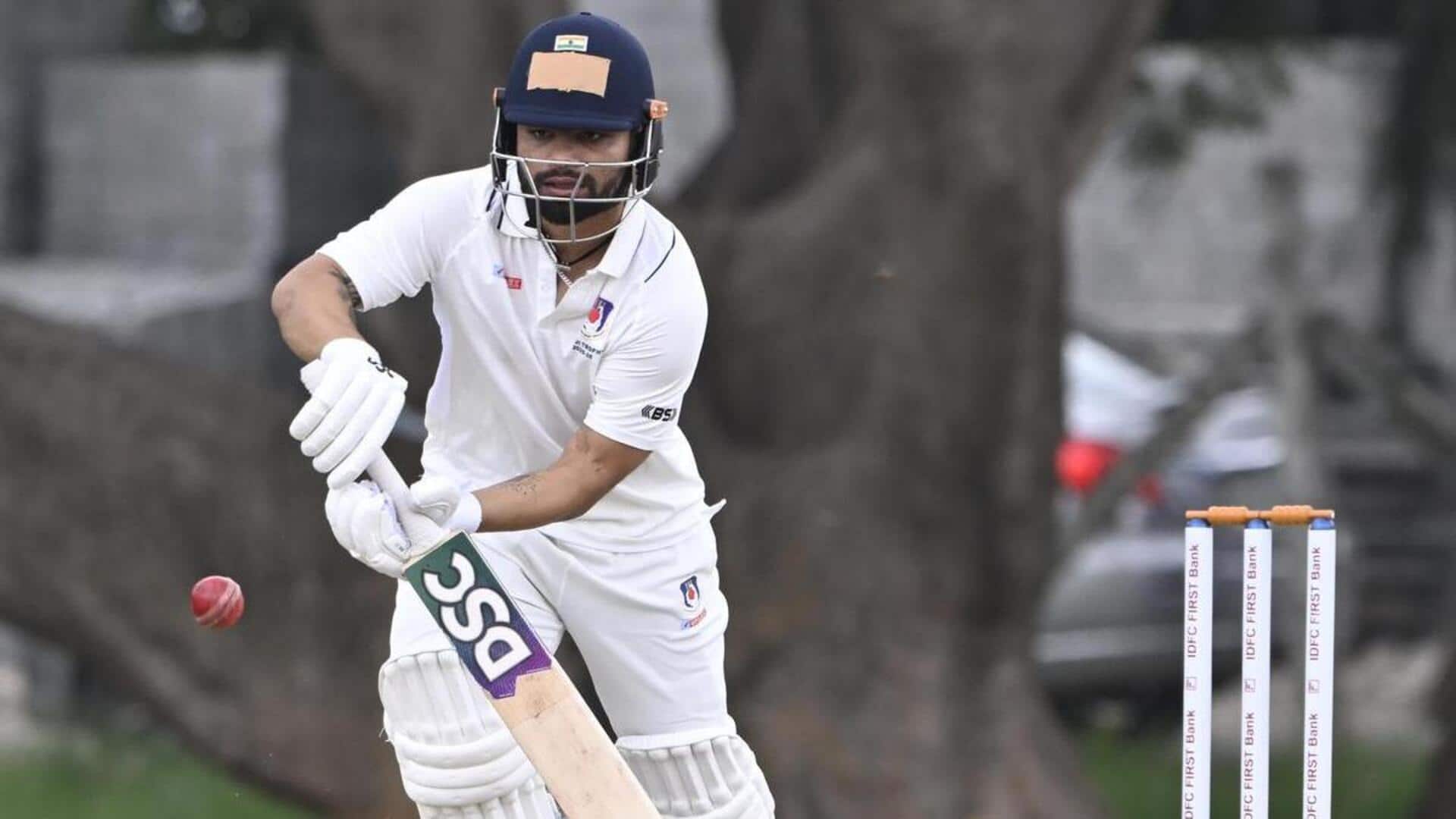 Ranji Trophy: Rinku Singh slams his ninth First-Class century