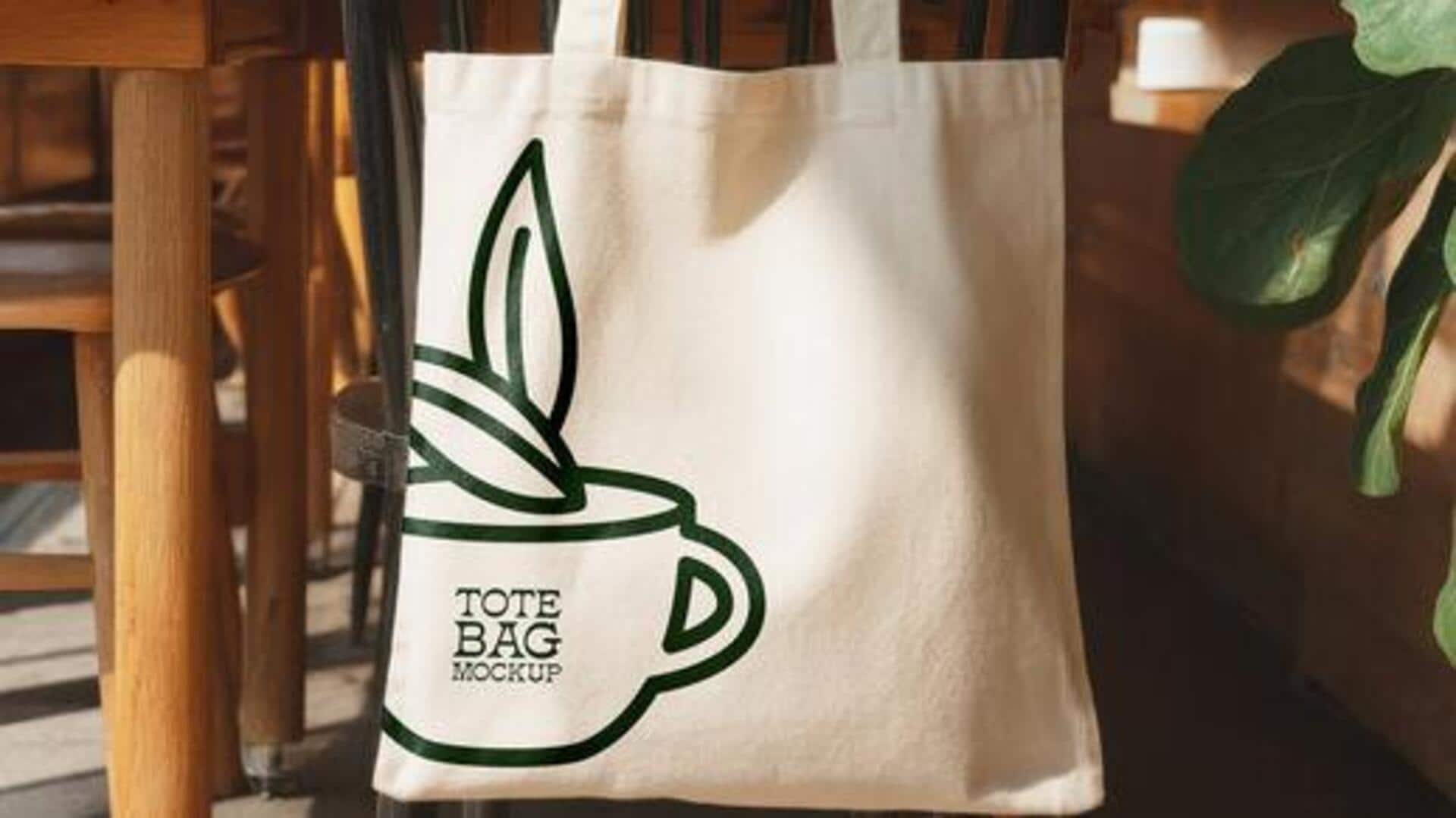 How to repurpose old canvas totes