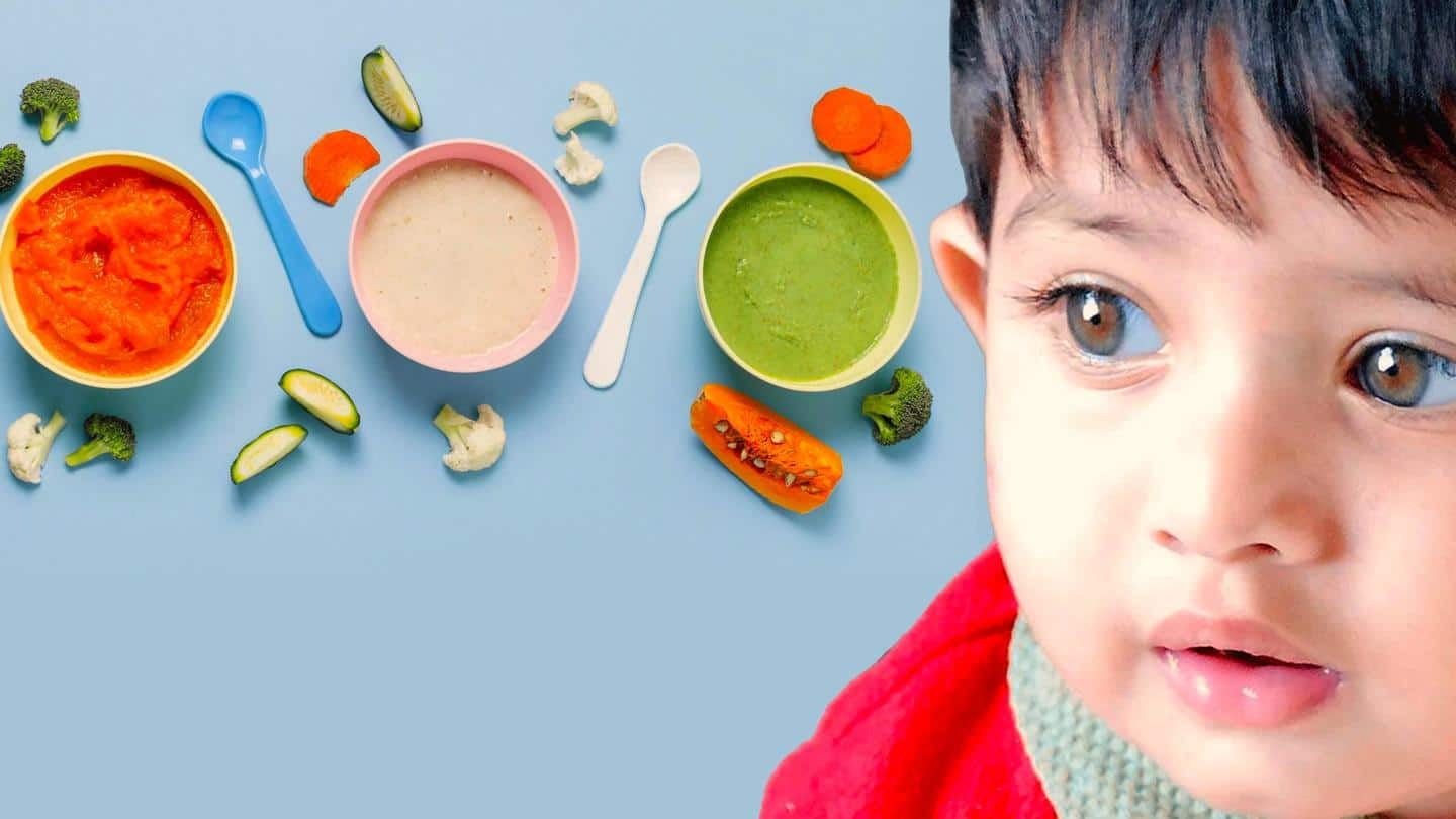 Baby food recipes for babies under 12 months