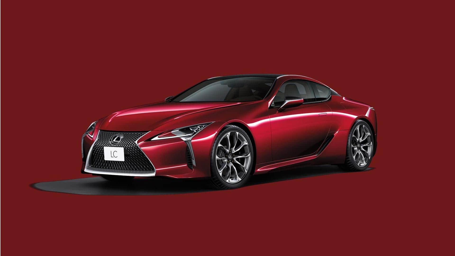 2024 Lexus LC 500h goes official at Rs. 2.4 crore
